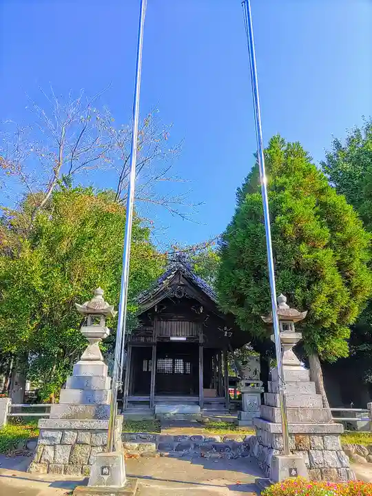 熊野社の本殿・本堂