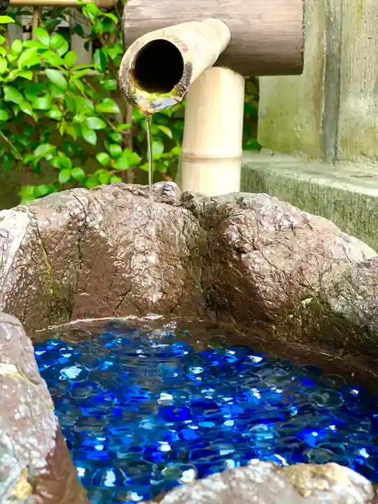 總社 和田八幡宮の手水舎