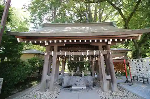 所澤神明社の手水舎