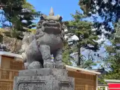 大更八坂神社の狛犬