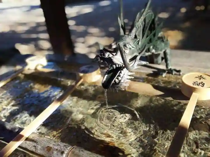 葛飾八幡宮の手水舎