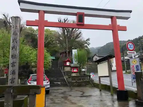 宮浦宮の鳥居