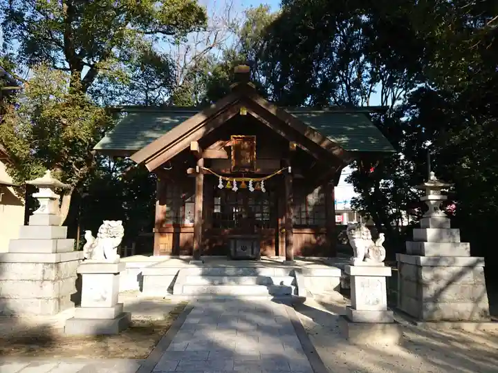 平手神明社の本殿・本堂