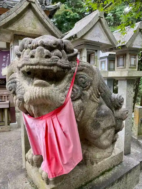 朝護孫子寺の狛犬