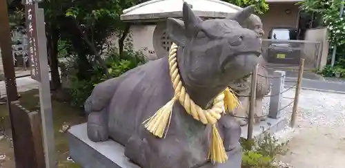 平河天満宮の狛犬