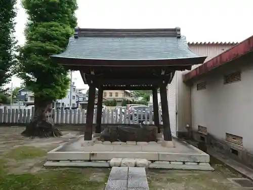 明神社（東宿明神社）の手水舎