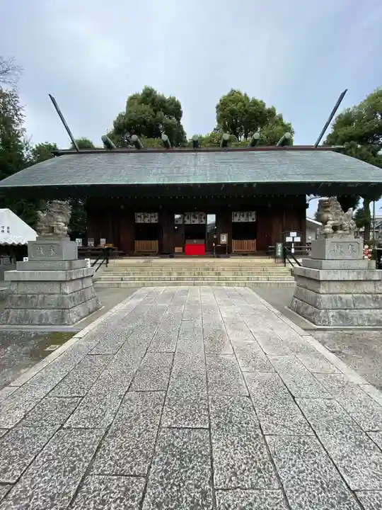 所澤神明社の本殿・本堂