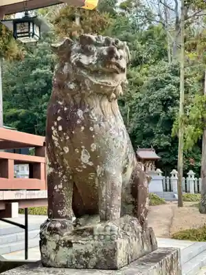 日岡神社の狛犬