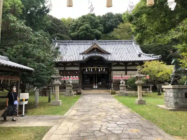 松帆神社の本殿・本堂