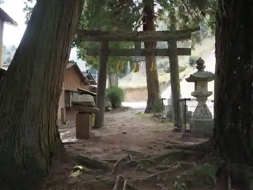 石上布都魂神社の鳥居