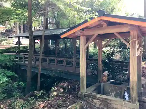 萩神社の手水