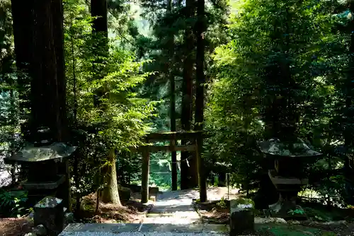 賀蘇山神社の鳥居