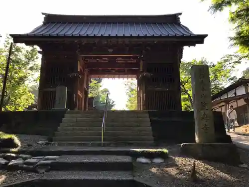 笠森寺の山門