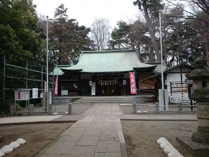 下高井戸八幡神社の本殿・本堂