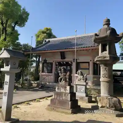 大神神社(花池)の本殿・本堂