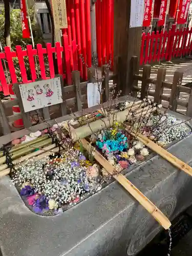 下谷神社の手水