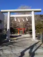 雷神社の鳥居