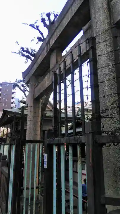 柳森神社の鳥居