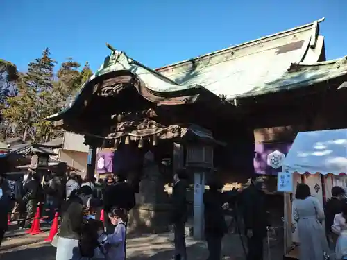 下総国三山　二宮神社の本殿・本堂
