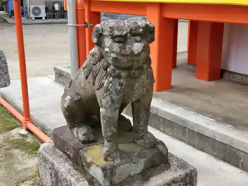 粟津天満神社の狛犬
