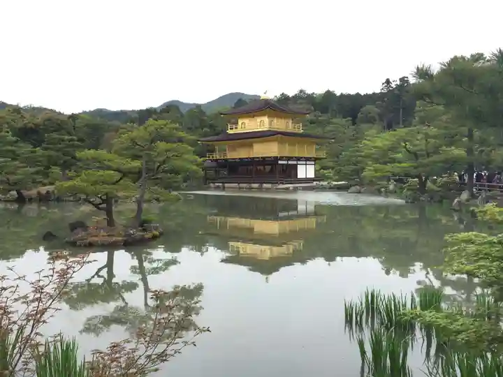鹿苑寺(金閣寺)の庭園