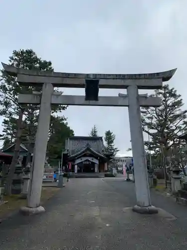 於保多神社の鳥居