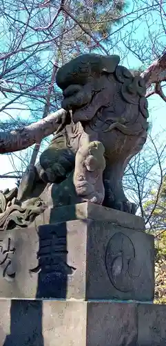 検見川神社の狛犬