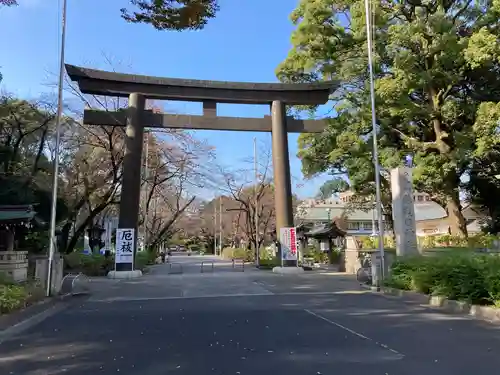 愛知縣護國神社の鳥居