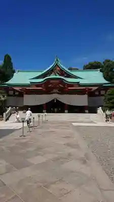 日枝神社の本殿・本堂