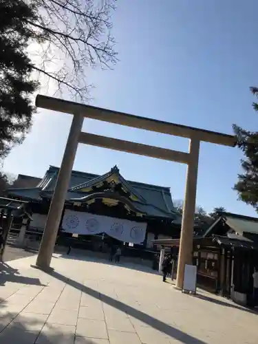 靖國神社の鳥居