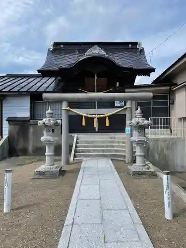 川口神社の本殿・本堂