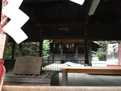 大井俣窪八幡神社の本殿