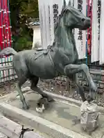 龍泉寺の狛犬