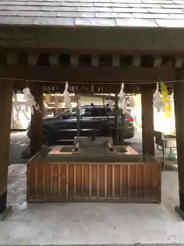 三吉神社の手水