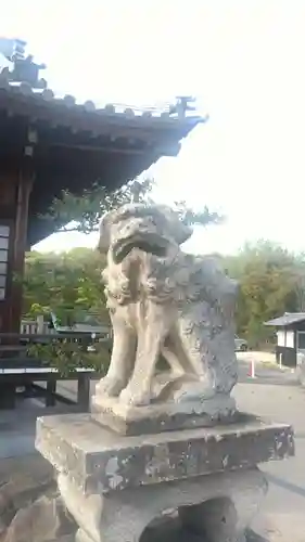 小川八幡宮の狛犬