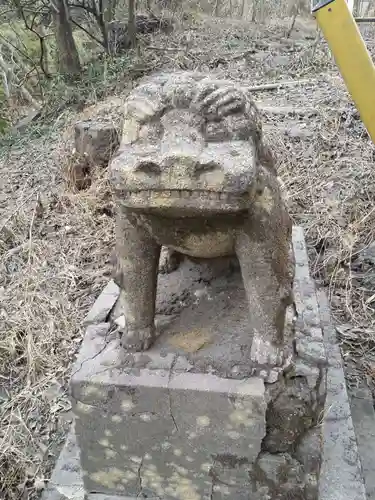 上色見熊野座神社の狛犬