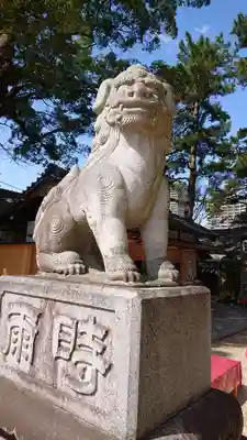 菅生神社の狛犬