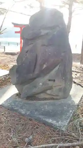 千貫石神社の狛犬