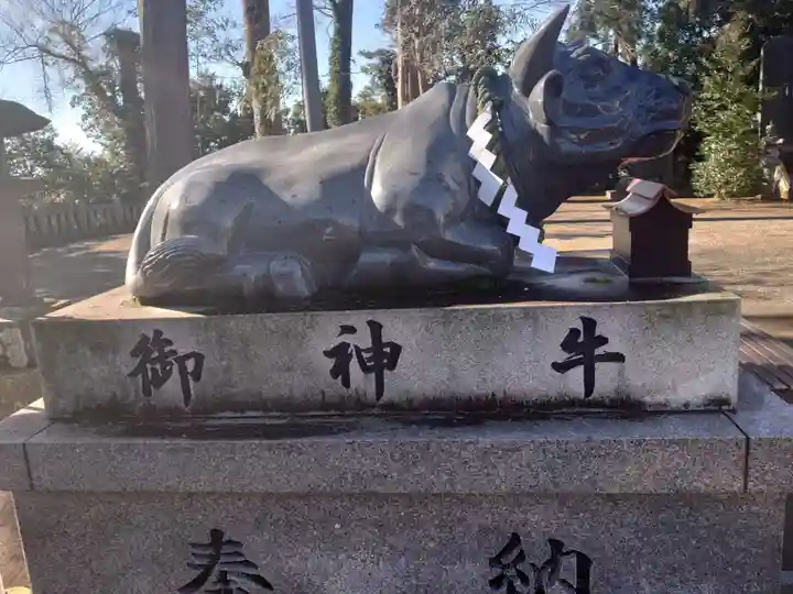 大生郷天満宮の狛犬