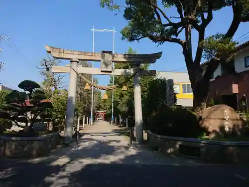 野田八幡宮の鳥居