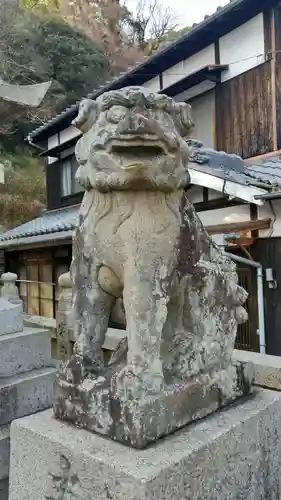 八幡宮の狛犬