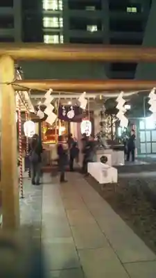 宮益御嶽神社の鳥居