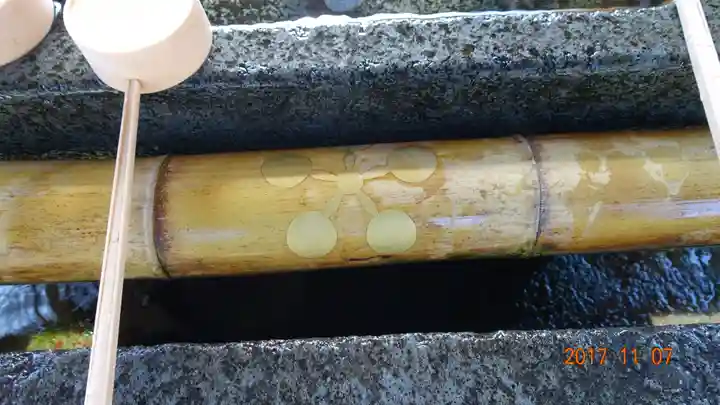 尾山神社の手水舎