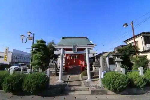 篠葉沢稲荷神社の景色