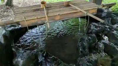 永山神社の手水舎