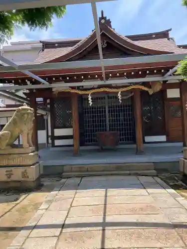 みなと八幡神社の本殿・本堂