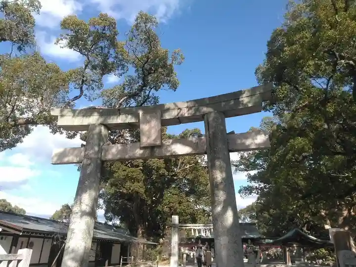 宇美八幡宮の鳥居