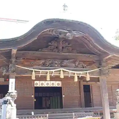 下総国三山　二宮神社の本殿・本堂