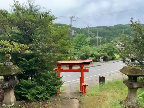 山神神社の鳥居