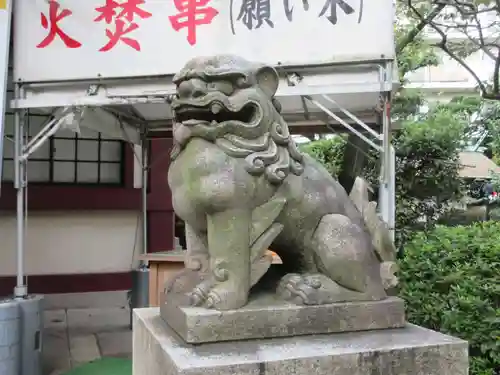 蒲田八幡神社の狛犬